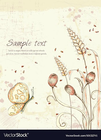 Colorful floral background vector image