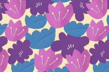 Colorful floral pattern background, paper | Free Photo - rawpixel