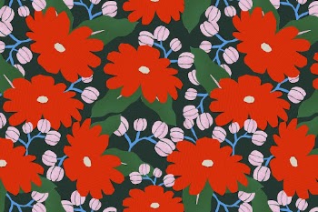 Colorful floral pattern background, paper | Free Photo - rawpixel
