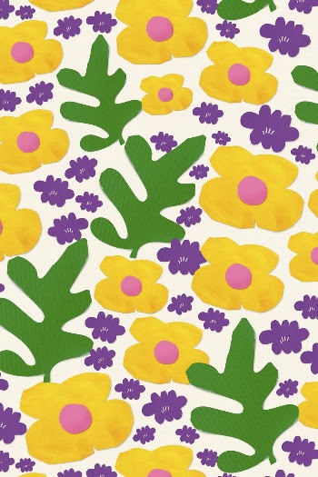 Colorful floral pattern background, paper | Free Photo - rawpixel