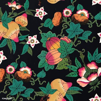 Colorful floral patterned background design element | Free  vector - 2332192