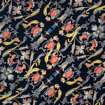 Colorful floral patterned background design vector  | Free  vector - 2279172
