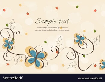 Colorful floral vector image