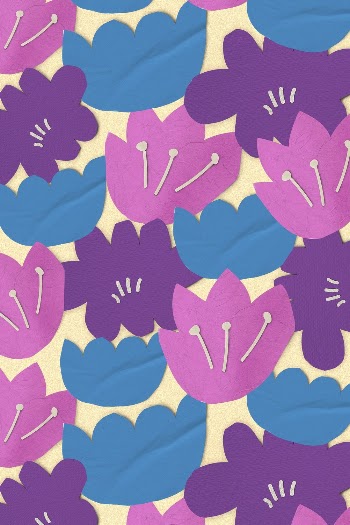 Colorful flower pattern background, paper | Free Photo - rawpixel