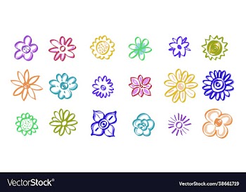 colorful flowers