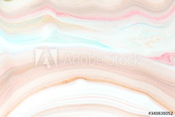 Colorful fluid art marbling paint textured background
