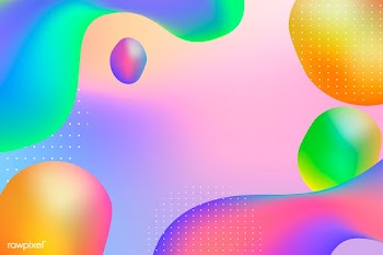 Colorful fluid gradient patterned background | Free  illustration - 2361865