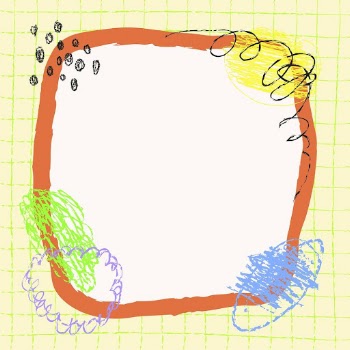 Colorful frame background, kids crayon | Free Vector - rawpixel