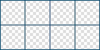 Colorful Frames, eight boxes illustration ] transparent background PNG clipart