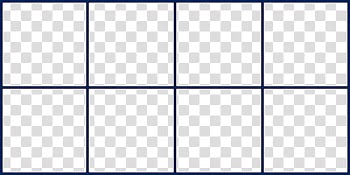 Colorful Frames, eight boxes illustration transparent background PNG clipart
