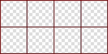 Colorful Frames, red -panel border transparent background PNG clipart