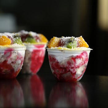 Colorful Frozen Fruit Desserts