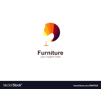 colorful furniture logo design