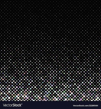 Colorful geometric abstract dot pattern background vector image