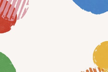 Colorful geometric background, cute border | Free Vector - rawpixel