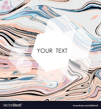 Colorful geometric background fluid shapes vector image