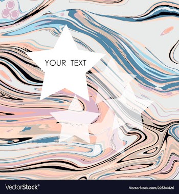 Colorful geometric background fluid shapes vector image