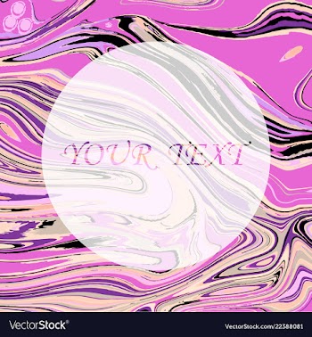 Colorful geometric background fluid shapes vector image