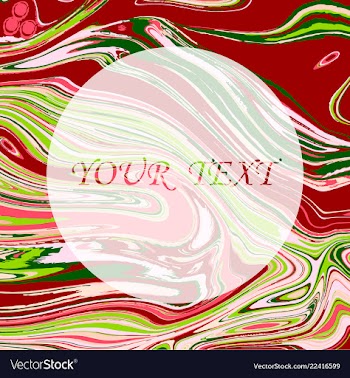Colorful geometric background fluid shapes vector image