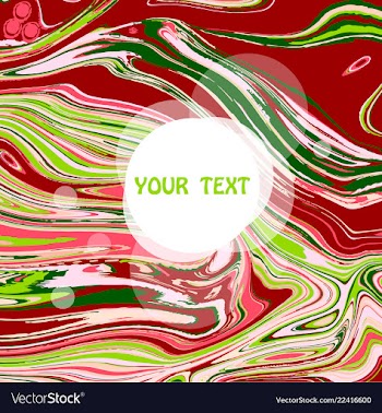Colorful geometric background fluid shapes vector image