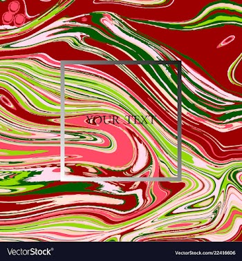 Colorful geometric background fluid shapes vector image