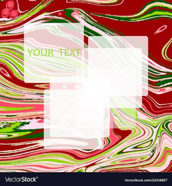 Colorful geometric background fluid shapes vector image