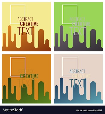 Colorful geometric background fluid shapes vector image