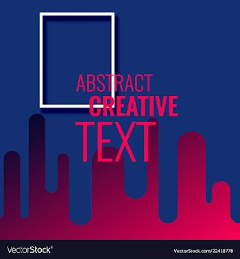 Colorful geometric background fluid shapes vector image
