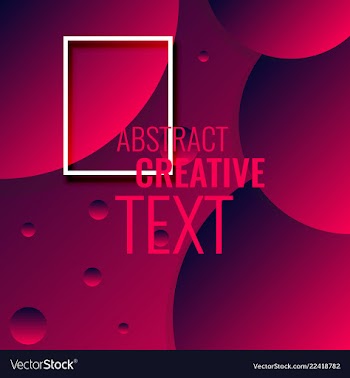 Colorful geometric background fluid shapes vector image