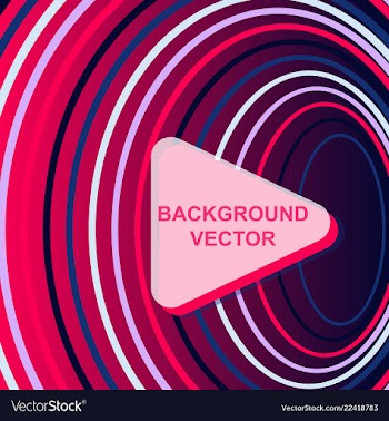 Colorful geometric background fluid shapes vector image