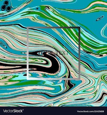 Colorful geometric background fluid shapes vector image