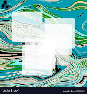 Colorful geometric background fluid shapes vector image