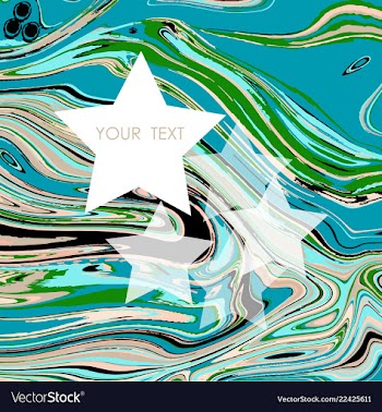 Colorful geometric background fluid shapes vector image