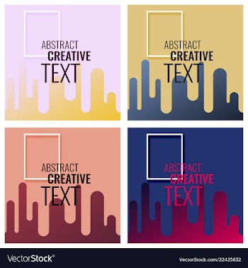 Colorful geometric background fluid shapes vector image