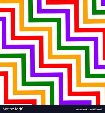 Colorful geometric background fluid shapes vector image