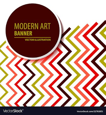 Colorful geometric background fluid shapes vector image
