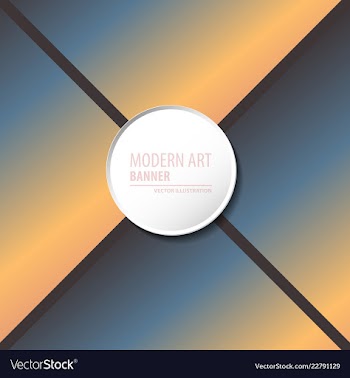 Colorful geometric background fluid shapes vector image