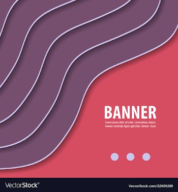 Colorful geometric background fluid shapes vector image