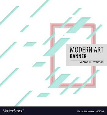 Colorful geometric background fluid shapes vector image