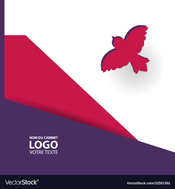 Colorful geometric background simple shapes vector image