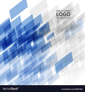 Colorful geometric background simple shapes vector image