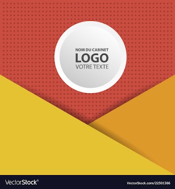 Colorful geometric background simple shapes vector image