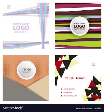 Colorful geometric background simple shapes vector image