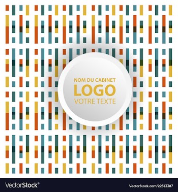 Colorful geometric background simple shapes vector image