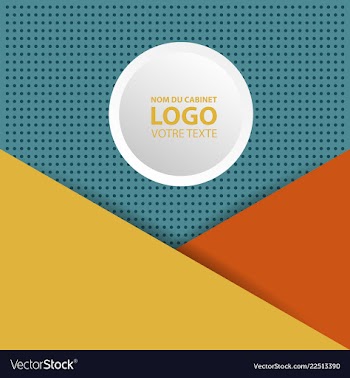 Colorful geometric background simple shapes vector image