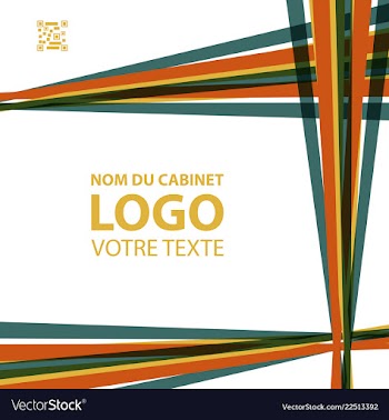 Colorful geometric background simple shapes vector image