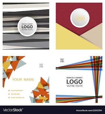 Colorful geometric background simple shapes vector image