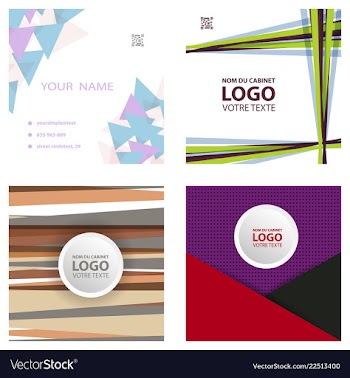 Colorful geometric background simple shapes vector image