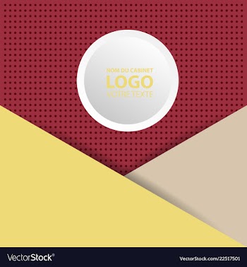 Colorful geometric background simple shapes vector image