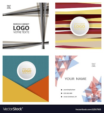 Colorful geometric background simple shapes vector image